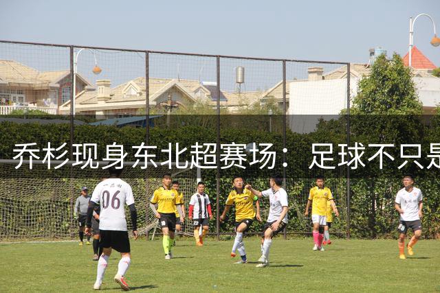 乔杉现身东北超赛场：足球不只是胜负 更是快乐相聚